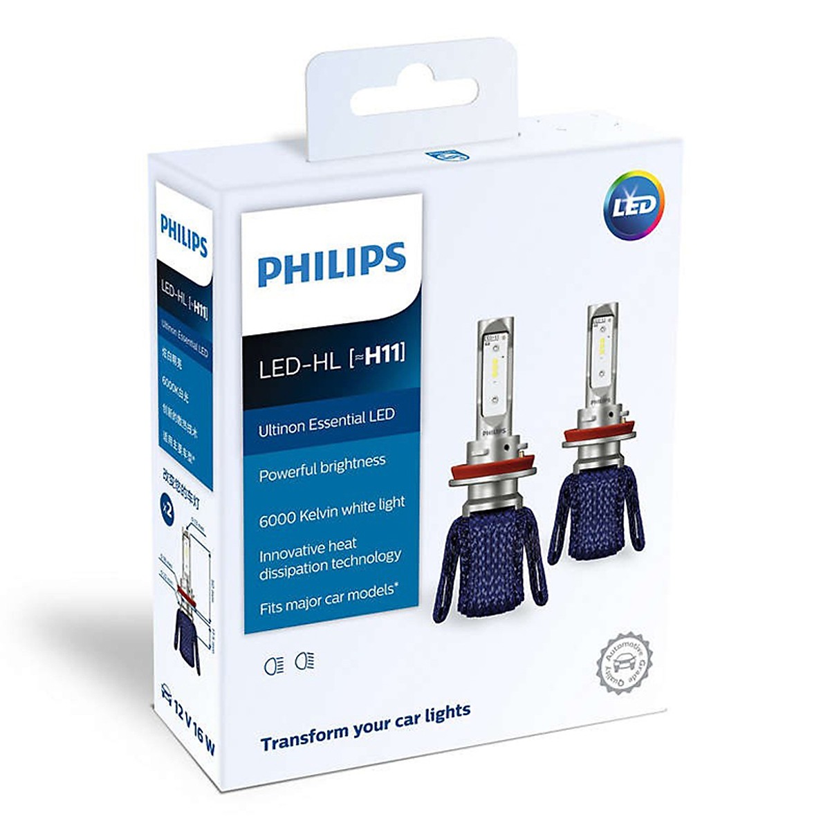 LED PHILIPS H11 ULTINON ESSENTIAL