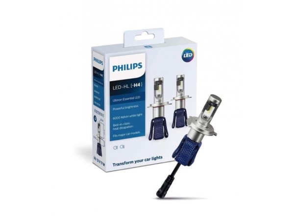 Philips H4 11342 UE Ultinon Essential G2 Car Led Bulb (Cool, 56% OFF