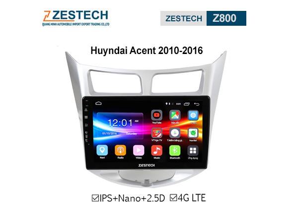DVD Android Zestech Z800 Hyundai Accent