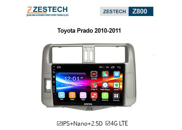 DVD Android Zestech Z800 – Toyota Prado 2010-2011
