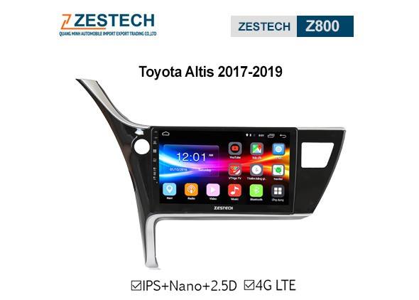 DVD Android Zestech Z800 – Toyota Altis