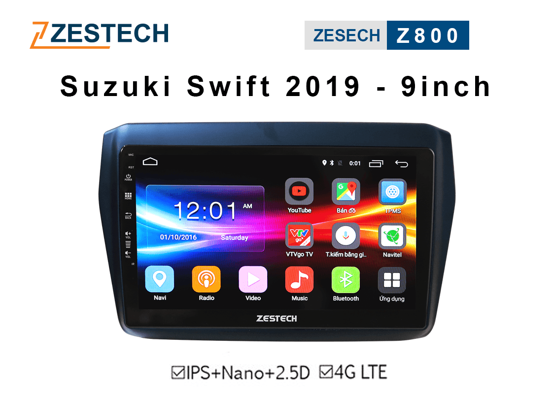 DVD Android Zestech Z800 – Suzuki swift