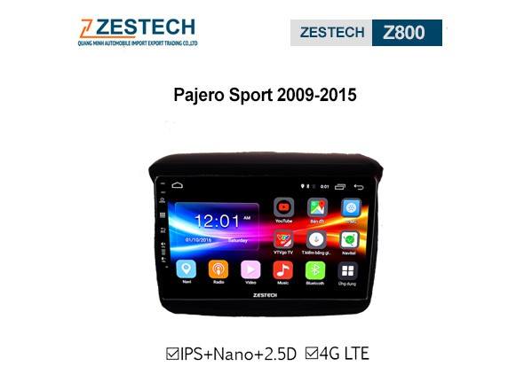 DVD Android Zestech Z800 – Mitsubishi Pajero Sport