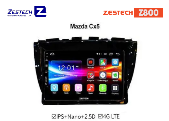 DVD Android Zestech Z800 – Mazda CX5 ( Có Canbus)