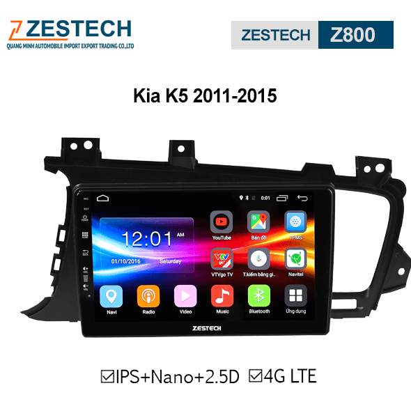 DVD Android Zestech Z800 – Kia K5
