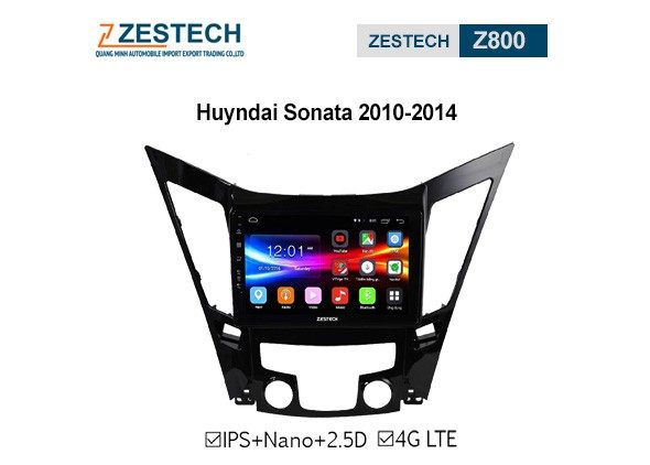 DVD Android Zestech Z800 – Hyundai Sonata