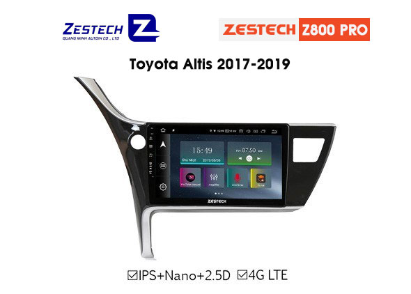 DVD Android Zestech Z800 PRO – Toyota Altis
