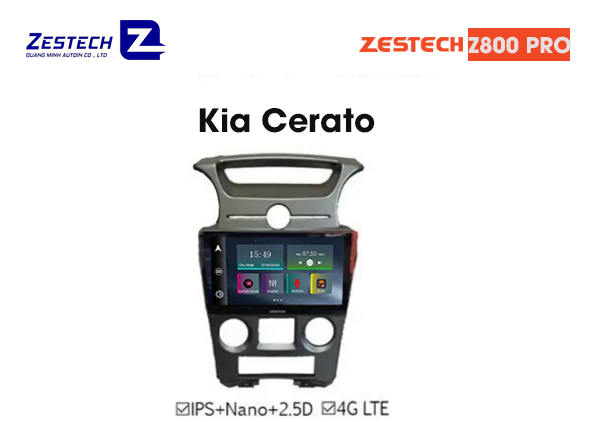 DVD Android Zestech Z800 PRO – Kia Cerato