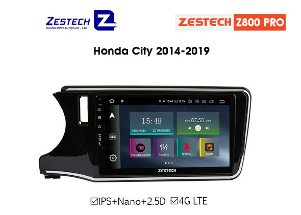 DVD Android Zestech Z800 PRO – Honda City