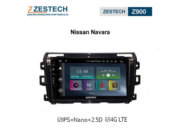 DVD Android Zestech Z900 – Nissan Navara