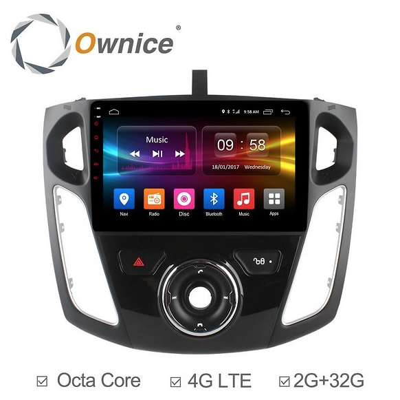 ANDROID OWNICE C500+ FORD FOCUS 9INCH 2012 / 2015